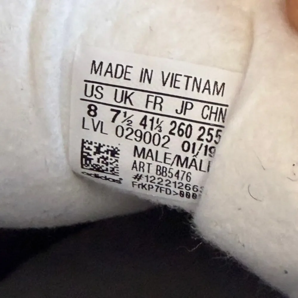 Adidas Originals Men's Gazelle Sneakers Black White BB5476 - Picture 5 of 5